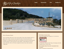 Tablet Screenshot of hillsofbanderaranch.com